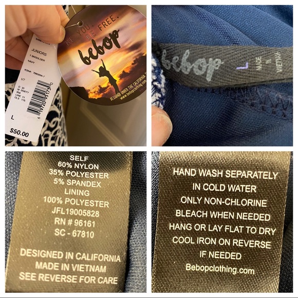 Bebop Lace One-Shoulder Ruffle Mini Dress - Picture 8 of 8